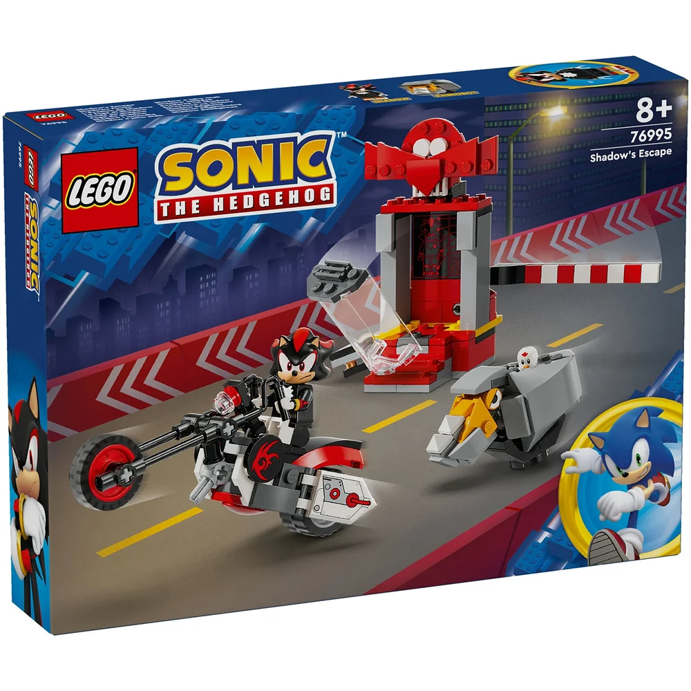 LEGO Sonic the Hedgehog Shadow the Hedgehog Escape Toy 76995 Afbeelding 1