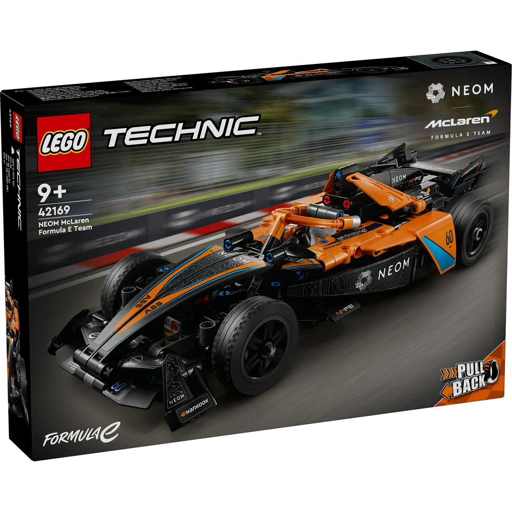 LEGO Technic NEOM McLaren Formula E Race Car Toy Gift Model 42169 Afbeelding 1