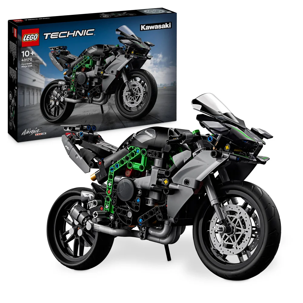 LEGO Technic Kawasaki Ninja H2R Motorcycle Toy Gift Model 42170 Afbeelding 1