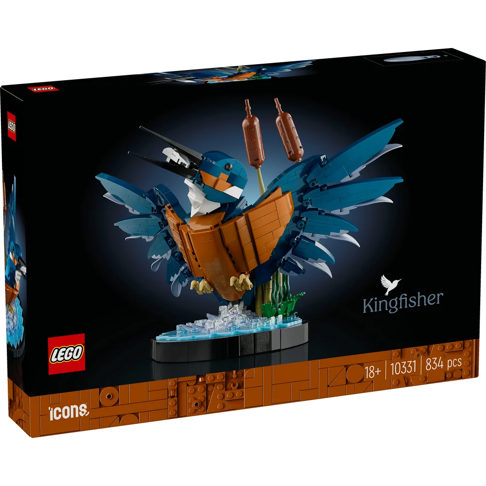 LEGO Icons Kingfisher Bird Building Kit for Adults 10331 Afbeelding 1