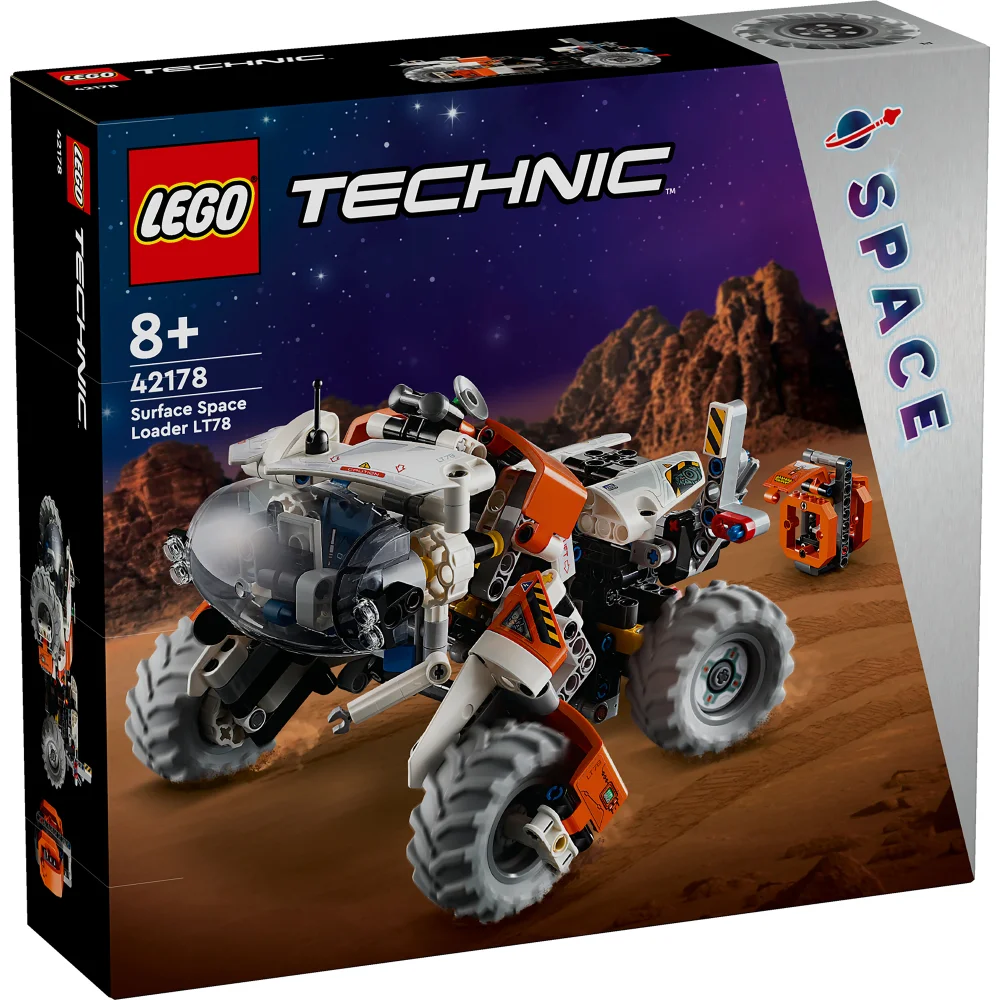 LEGO Technic Surface Space Loader LT78 Set for Exploration Play 42178 Afbeelding 1