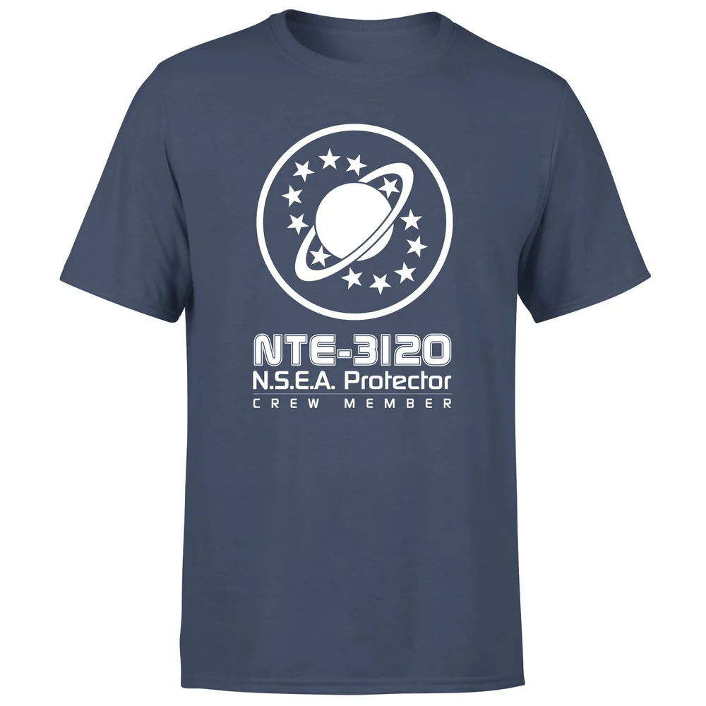 Crew Men's T-Shirt - Navy - XL - Navy blauw Afbeelding 1