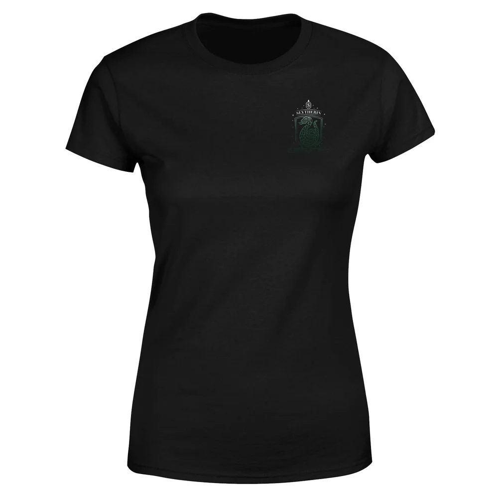 Harry Potter Ombré Slytherin Sigil Women's T-Shirt - Black - XS - Zwart Afbeelding 1
