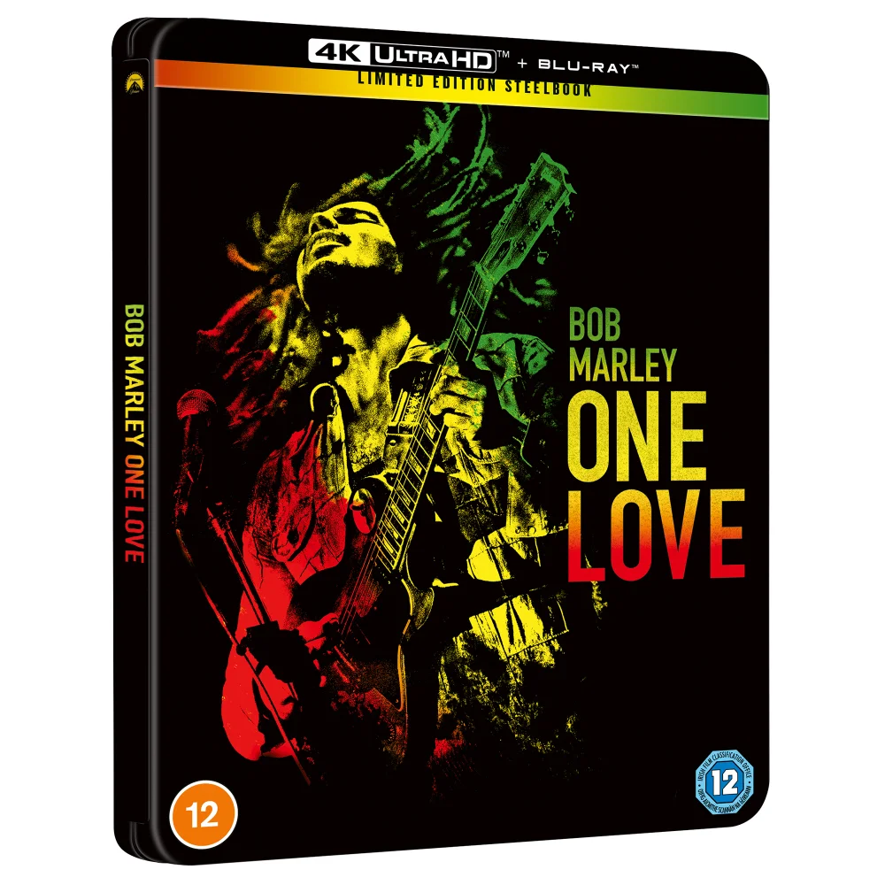 Bob Marley: One Love 4K Ultra HD SteelBook (Includes Blu-ray) Afbeelding 1