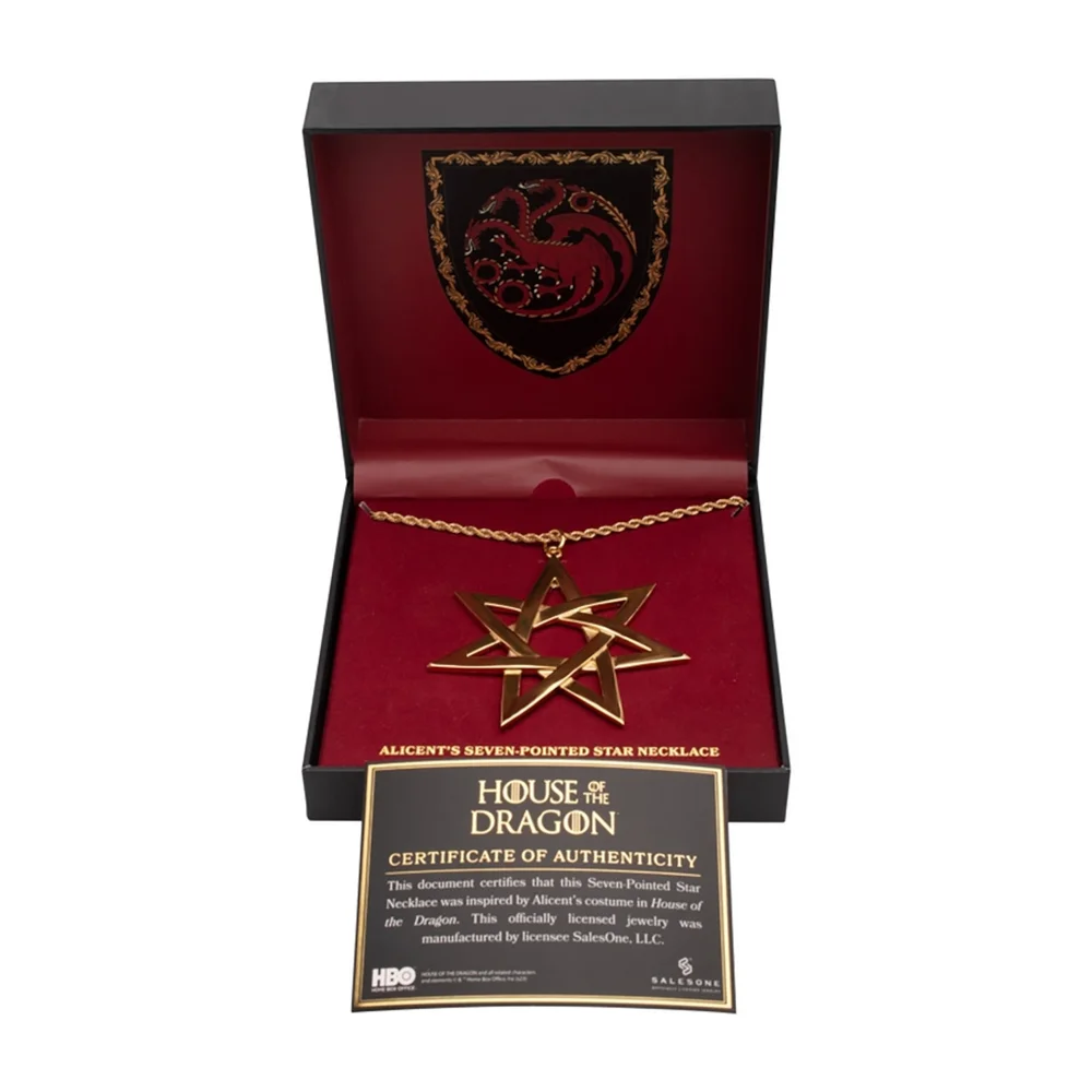 SalesOne Game Of Thrones House Of The Dragon Alicent Necklace Replica Afbeelding 1