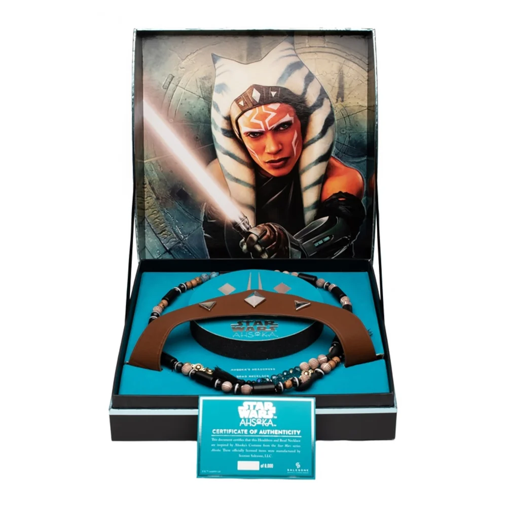 SalesOne Star Wars Ahsoka Tano Headband & Belt Beads Replica Afbeelding 1