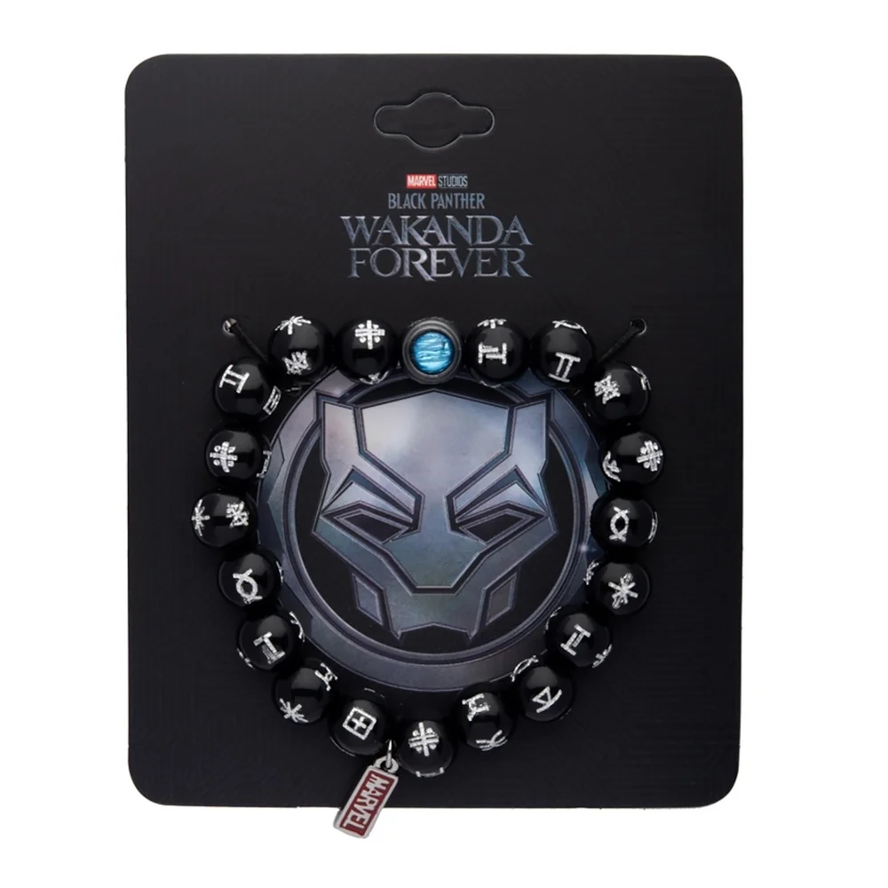 SalesOne Marvel Black Panther Wakanda Forever Kimoyo Bead Bracelet Afbeelding 1