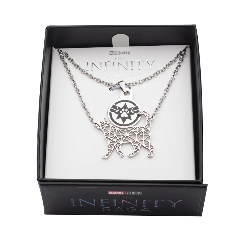 SalesOne Marvel The Infinity Saga Captain Marvel Goose Cat Necklace Afbeelding 1