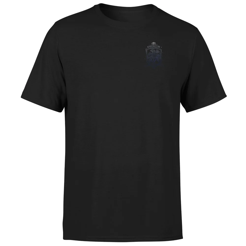 Harry Potter Ombré Collection 2022 Ombré Ravenclaw Sigil Men's T-Shirt - Black - 3XL Afbeelding 1