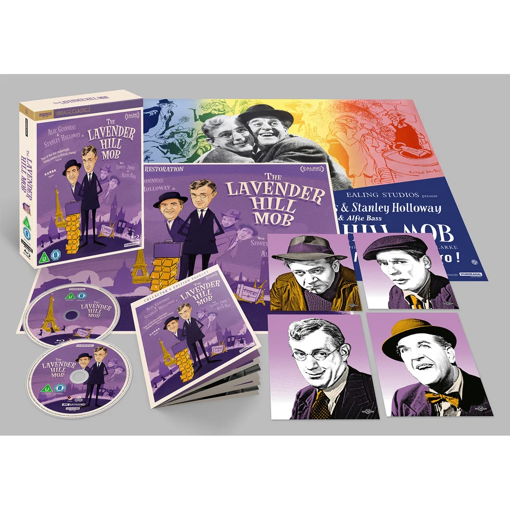 The Lavender Hill Mob (VINTAGE CLASSICS) Collectors Edition 4K Ultra HD (Includes Blu-ray) Afbeelding 1