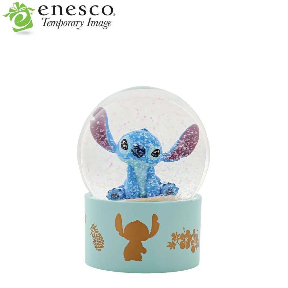 Enesco Disney Showcase Collection Aloha Sparkle (Stitch Waterball) (8.5cm) Afbeelding 1