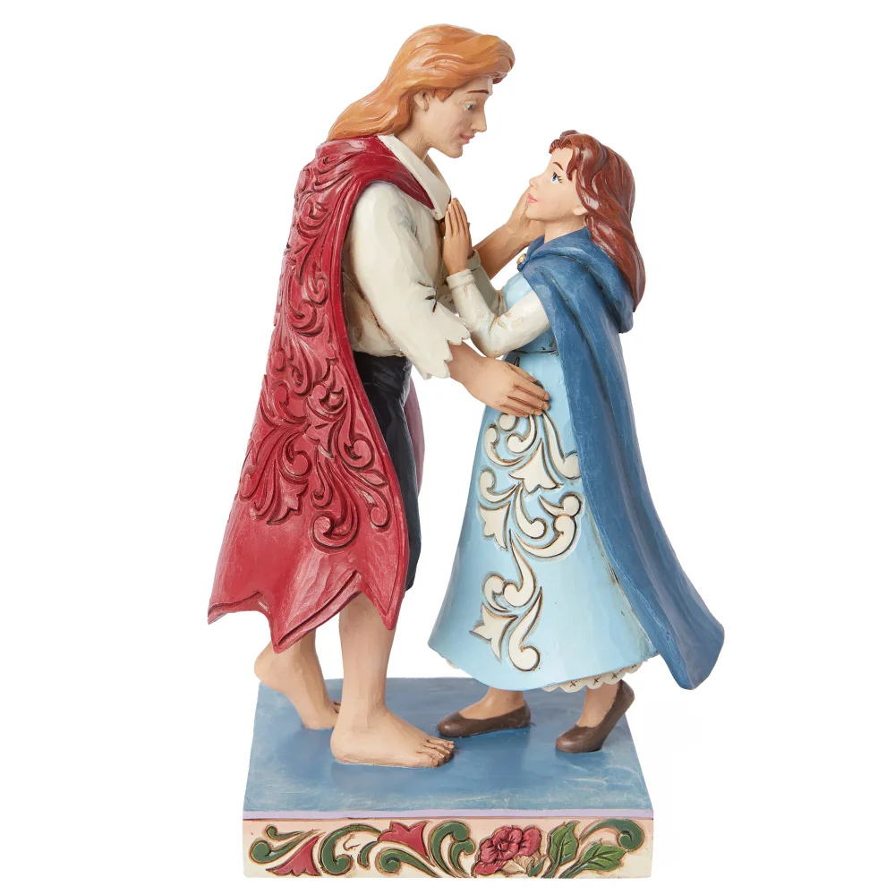 Enesco Disney Belle & Prince Love Figurine (20cm) Afbeelding 1