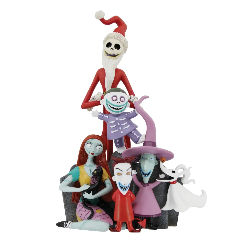 Enesco Disney Showcase Collection Nightmare Before Christmas Character Pyramid (22.9cm) Afbeelding 1
