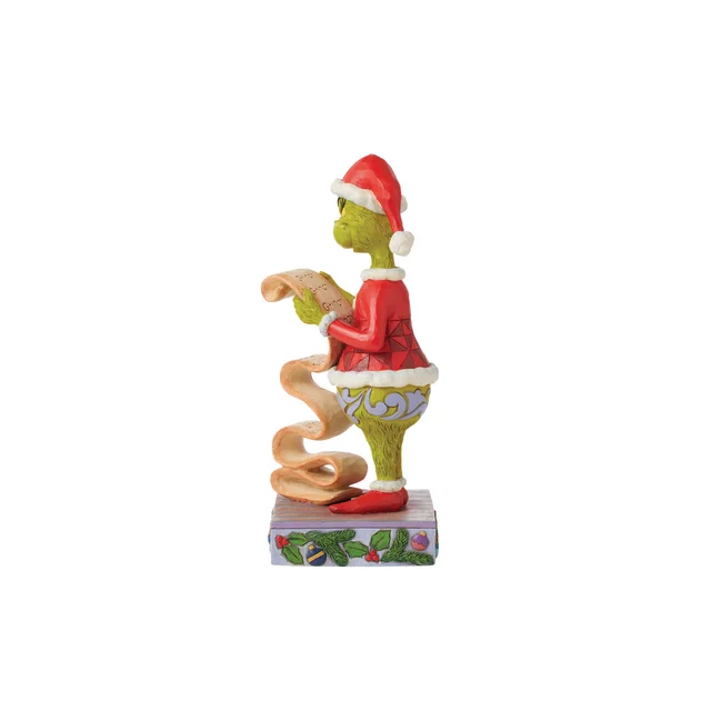 Enesco Grinch Holding Naughty/Nice Sign Figurine (22.5cm)