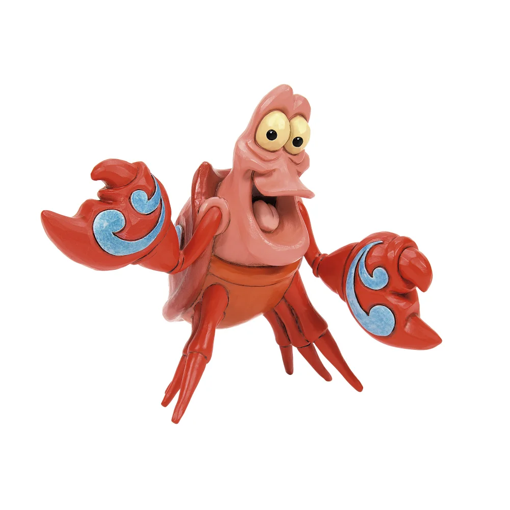 Enesco Disney Sebastian the Crab Sidekick Mini Figurine (9.5cm) Afbeelding 1