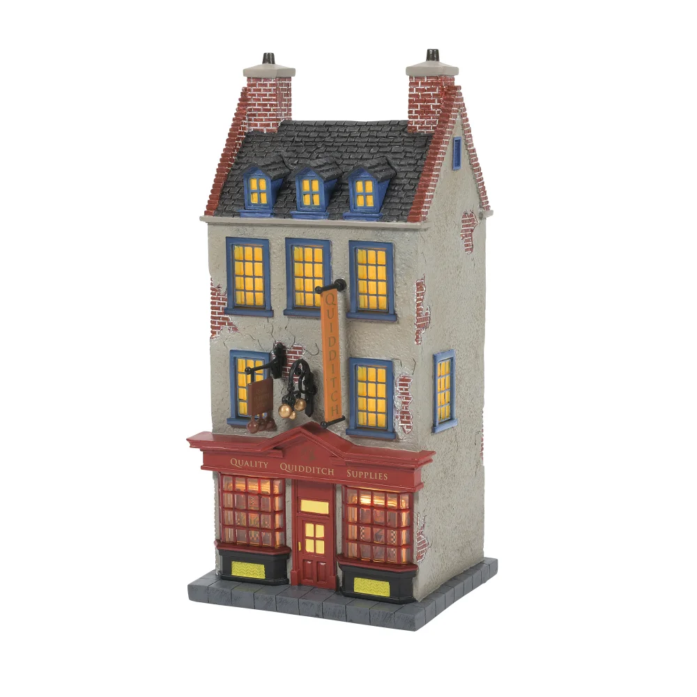 Enesco Harry Potter Illuminated Buildings Quality Quidditch™ Supplies (22cm) Afbeelding 1