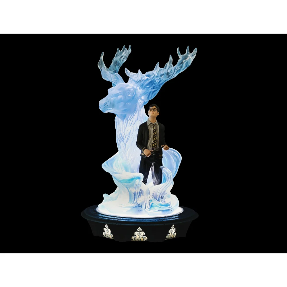 Enesco Harry Potter Harry & Patronus Light Up Collectible Figurine (32cm) Afbeelding 1