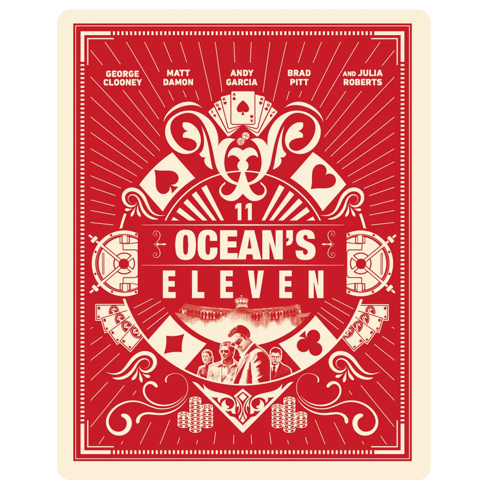 Ocean's Eleven 4K Ultra HD Steelbook (Includes Blu-ray) Afbeelding 1