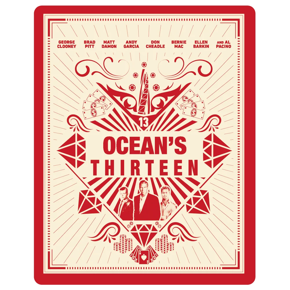 Ocean's Thirteen 4K Ultra HD Steelbook (Includes Blu-ray) Afbeelding 1