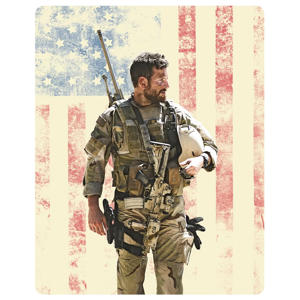 American Sniper Zavvi Exclusive 4K Ultra HD Steelbook (Includes Blu-ray) Afbeelding 1