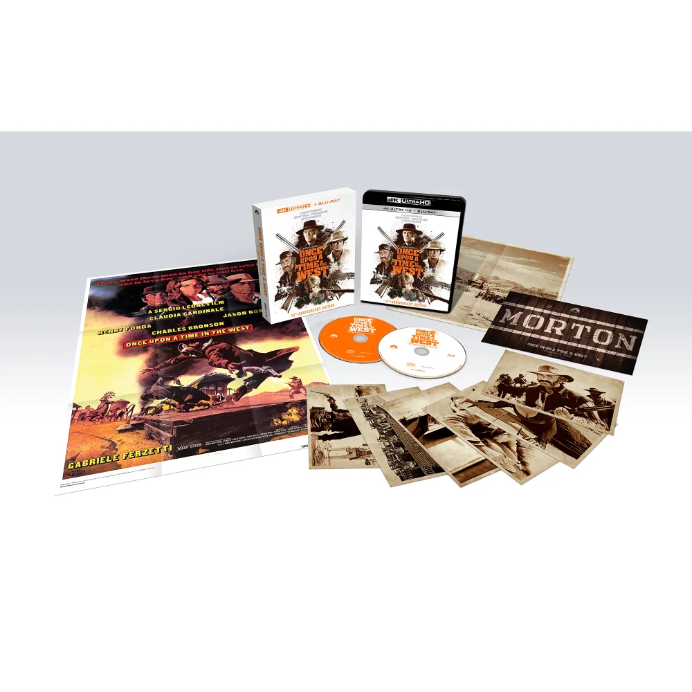 Once Upon a Time in the West 55th Anniversary Collector's Edition 4K Ultra HD (Includes Blu-ray) Afbeelding 1
