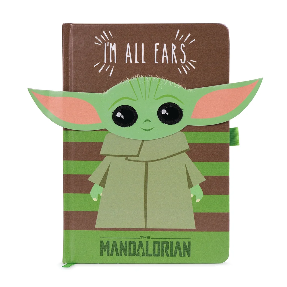 Star Wars The Mandalorian I'm All Ears Green Novelty Notebook Afbeelding 1