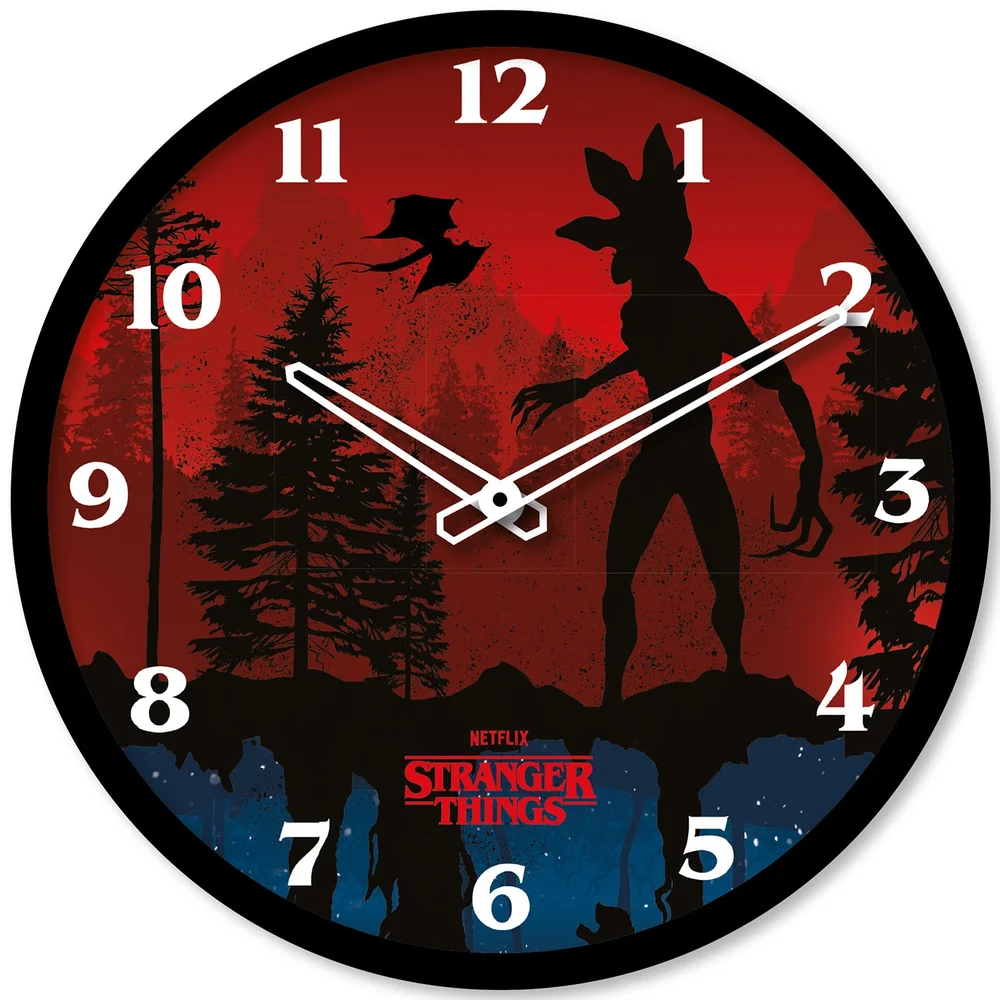 Stranger Things Season 4 Wall Clock Afbeelding 1