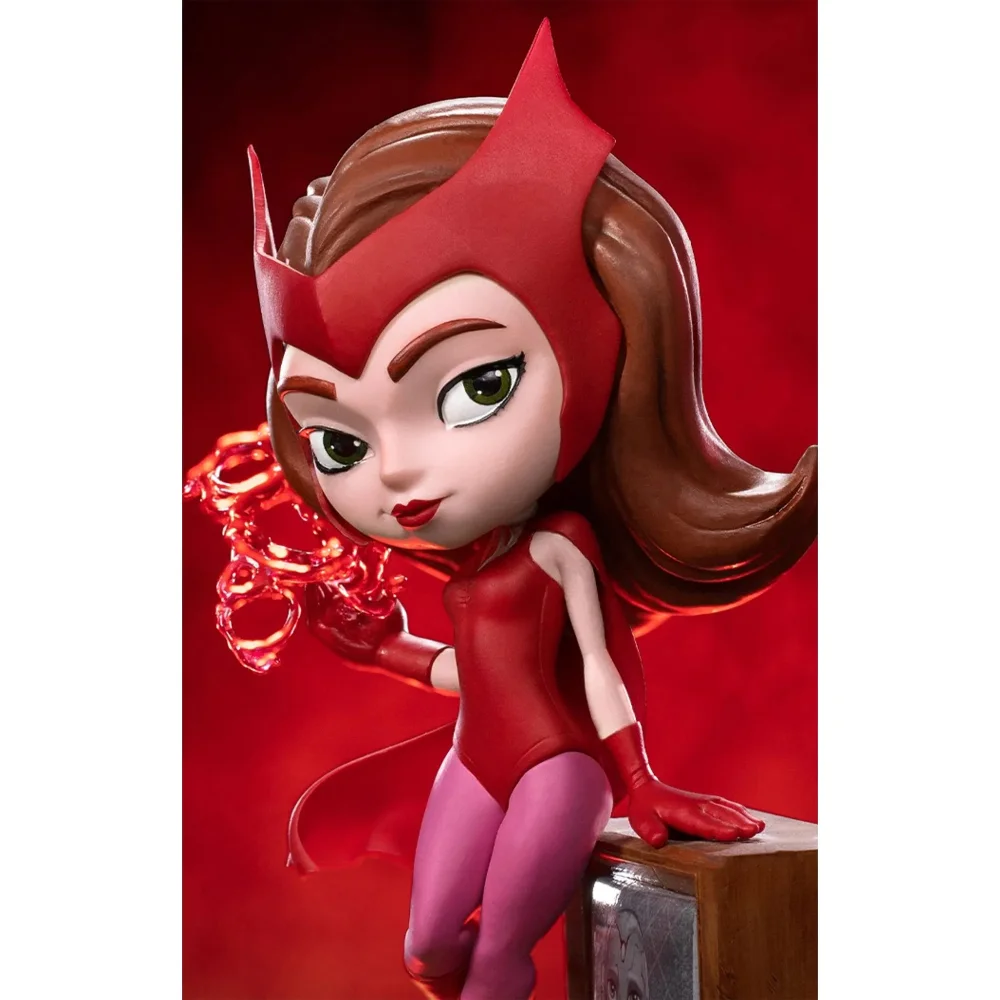 Iron Studios Wanda (Halloween Version) Marvel Wandavision Minico Figure (18cm) Afbeelding 1