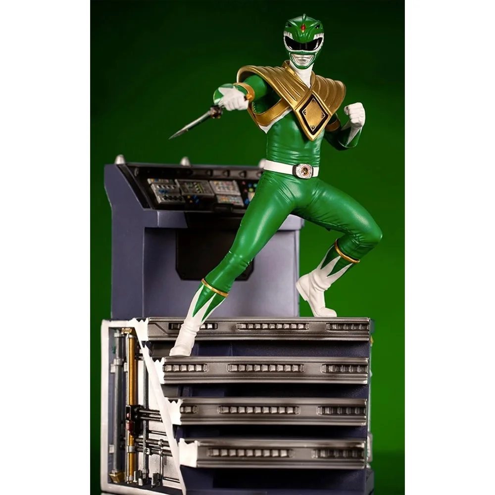 Iron Studios Green Ranger BDS Mighty Morphin Power Rangers Art Scale 1/10 Collectible Statue (22cm) Afbeelding 1