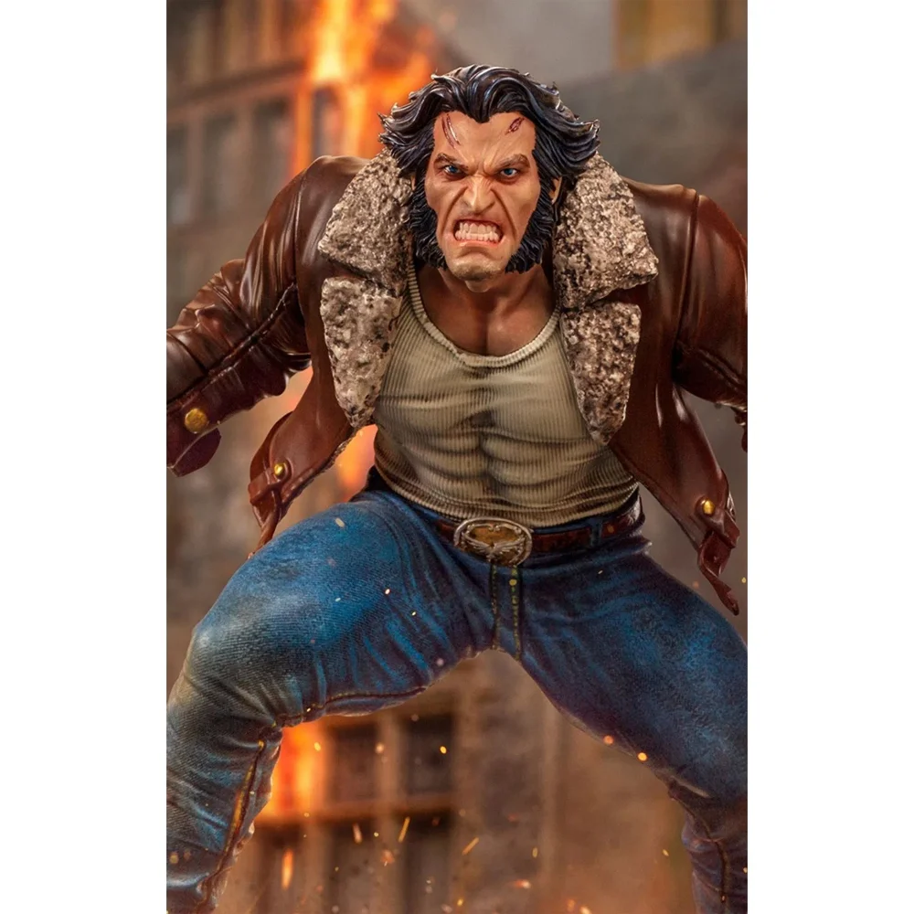 Iron Studios Logan BDS X-Men Marvel Comics Art Scale 1/10 Collectible Statue (20cm) Afbeelding 1