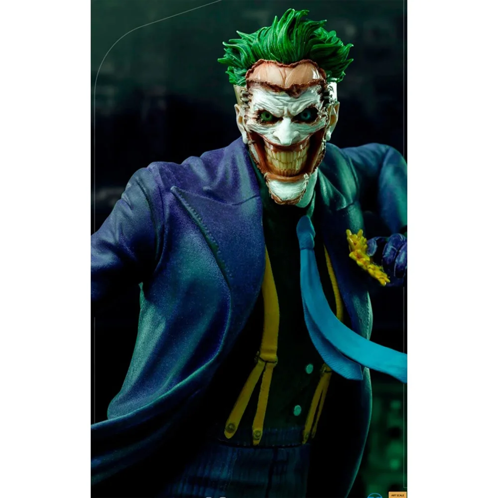 Iron Studios The Joker Deluxe DC Comics Art Scale 1/10 Collectible Statue (23cm) Afbeelding 1