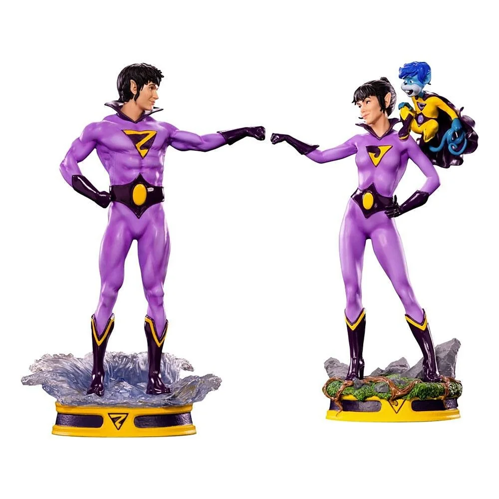 Iron Studios Wonder Twins (Event Exclusive) DC Comics Art Scale 1/10 Collectible Statue (21cm) Afbeelding 1