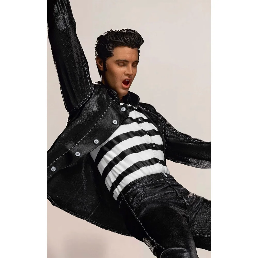 Iron Studios Elvis Presley Jailhouse Rock Art Scale 1/10 Collectible Statue (23cm) Afbeelding 1