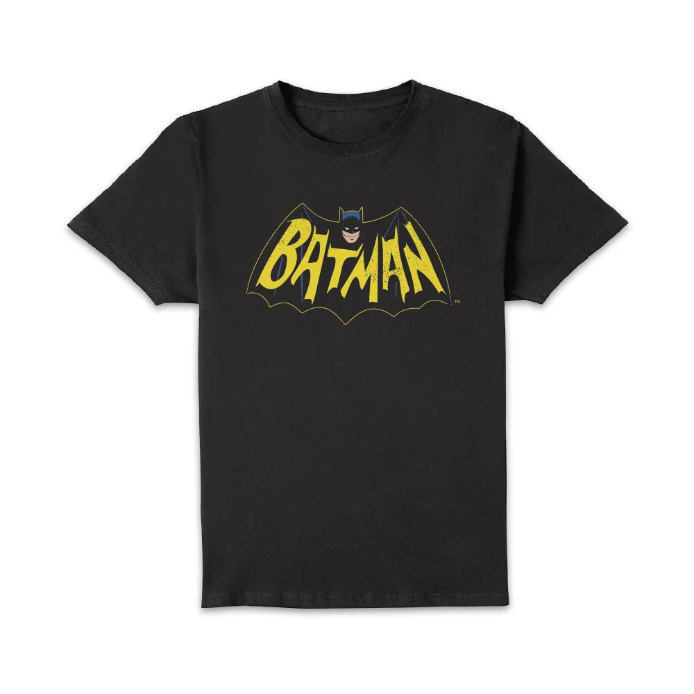Batman '66 Vintage Blk Men's T-Shirt - Black - L Afbeelding 1