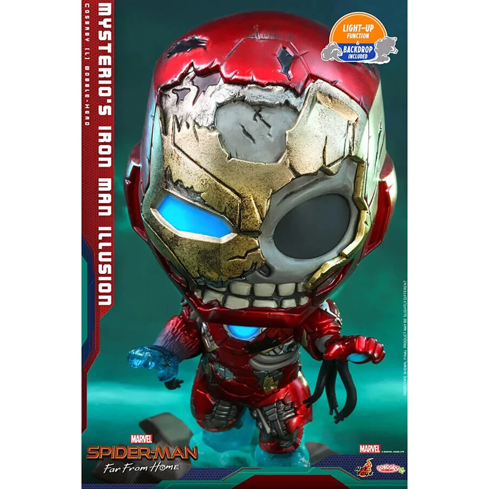 Hot Toys Cosbaby Spider-Man Far From Home Mysterio Figure Afbeelding 1