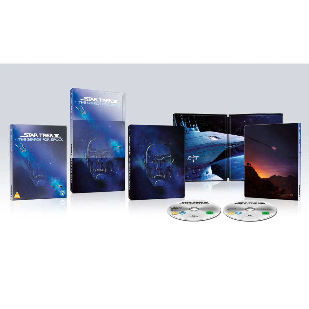 Star Trek III: The Search For Spock 4K Ultra HD SteelBook (Includes Blu-ray) Afbeelding 1