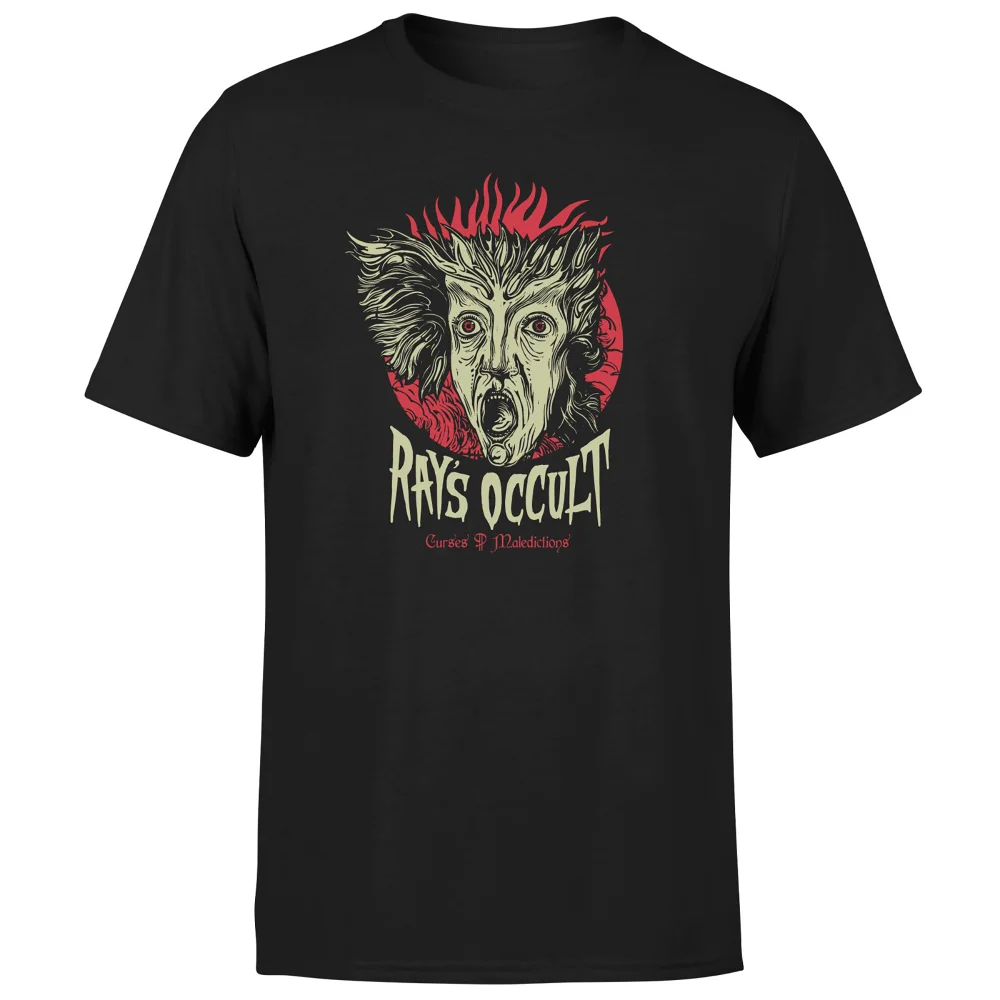 Ghostbusters Ray's Occult Curses And Maledictions Men's T-Shirt - Black - S Afbeelding 1