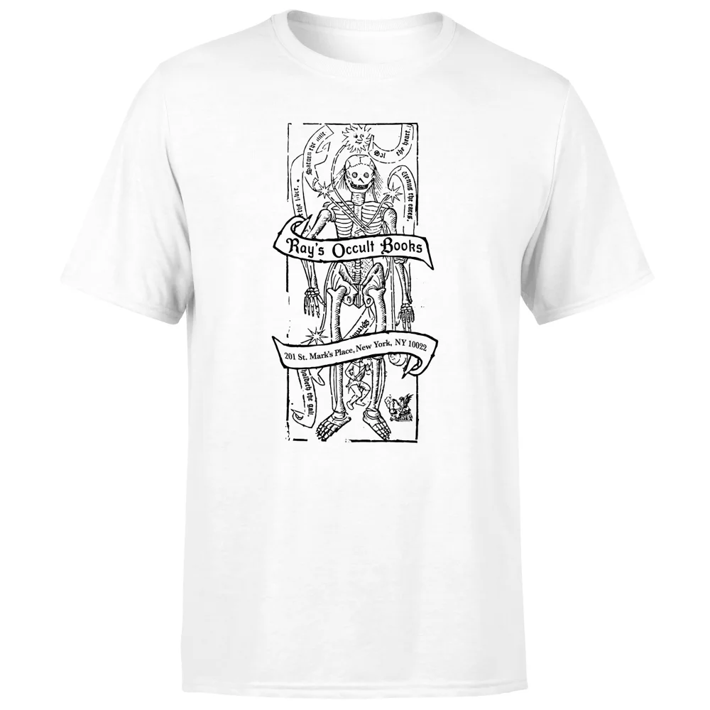 Ghostbusters Ray's Occult Candle Men's T-Shirt - White - S Afbeelding 1