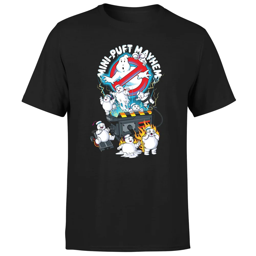 Ghostbusters Mini-Puft Mayhem Men's T-Shirt - Black - 3XL Afbeelding 1