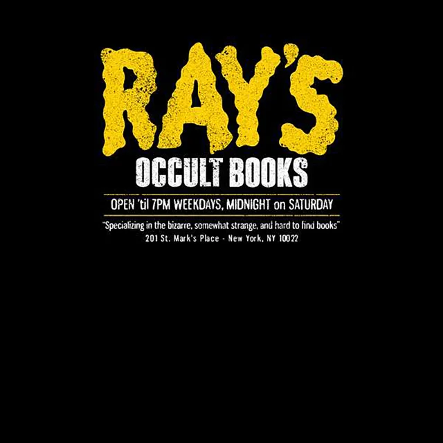 Ghostbusters Ray's Occult Books Hoodie - Black