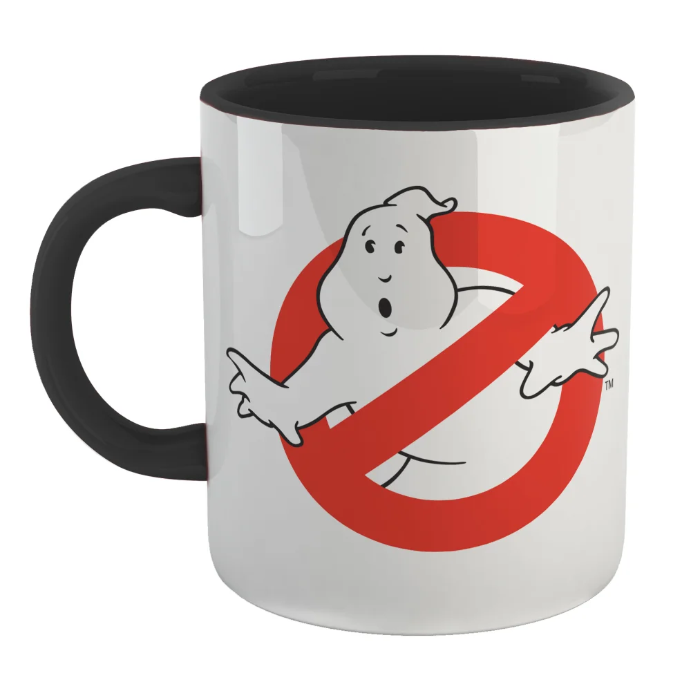 Ghostbusters Logo Mug - Black Afbeelding 1