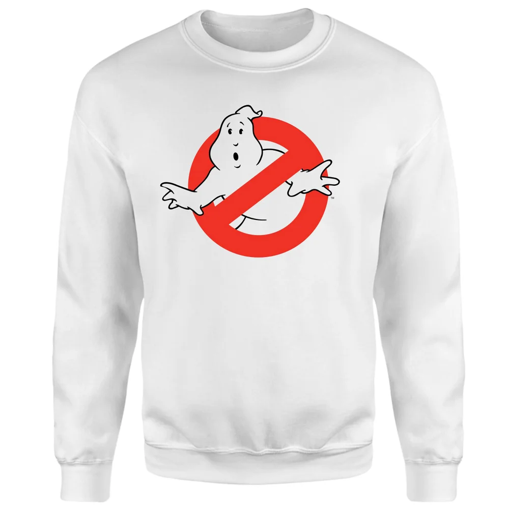 Ghostbusters Classic Logo Sweatshirt - White - XS Afbeelding 1