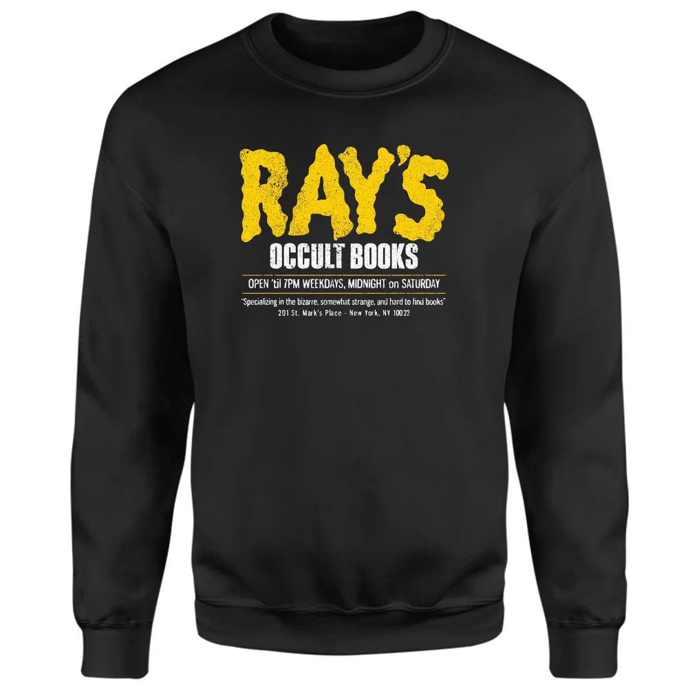 Ghostbusters Ray's Occult Books Sweatshirt - Black - XS Afbeelding 1