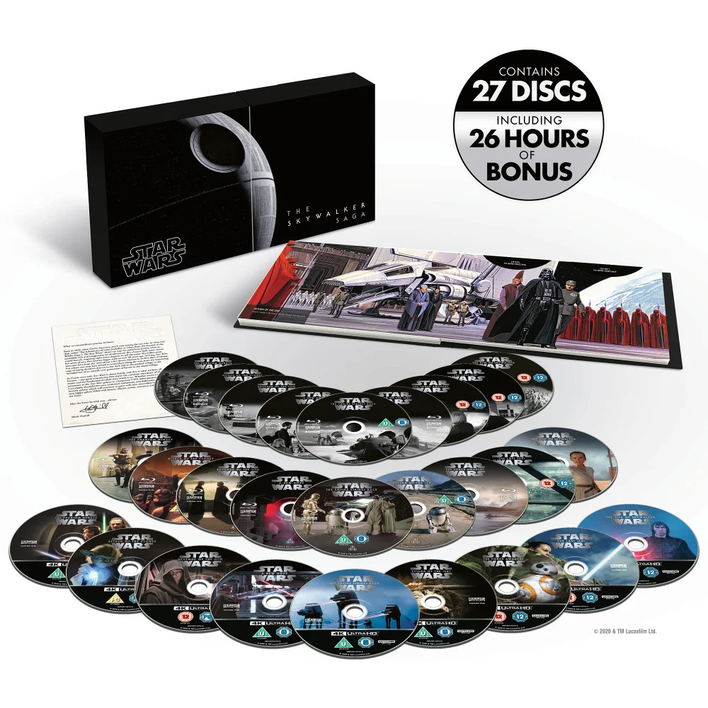 Star Wars: The Skywalker Saga - Complete Box Set 4K Ultra HD & Blu-ray Afbeelding 1