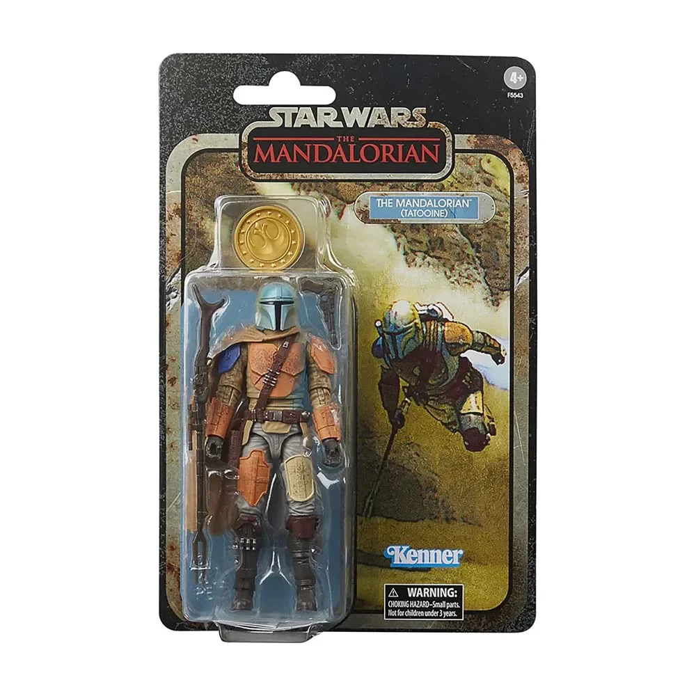 Star Wars: The Mandalorian: Black Series Credit Collection Action Figure: The Mandalorian (Tatooine) Afbeelding 1