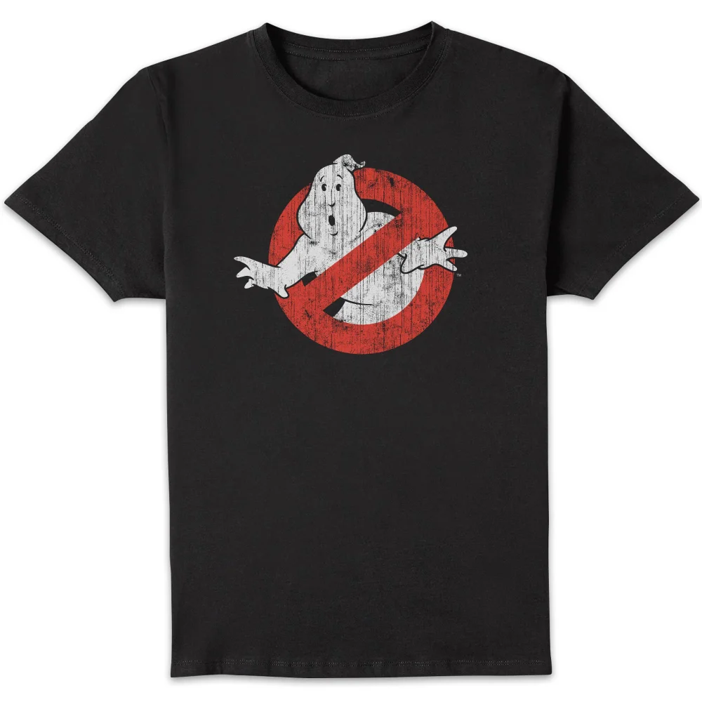 Ghostbusters Vintage Classic Logo Men's T-Shirt - Black - S Afbeelding 1