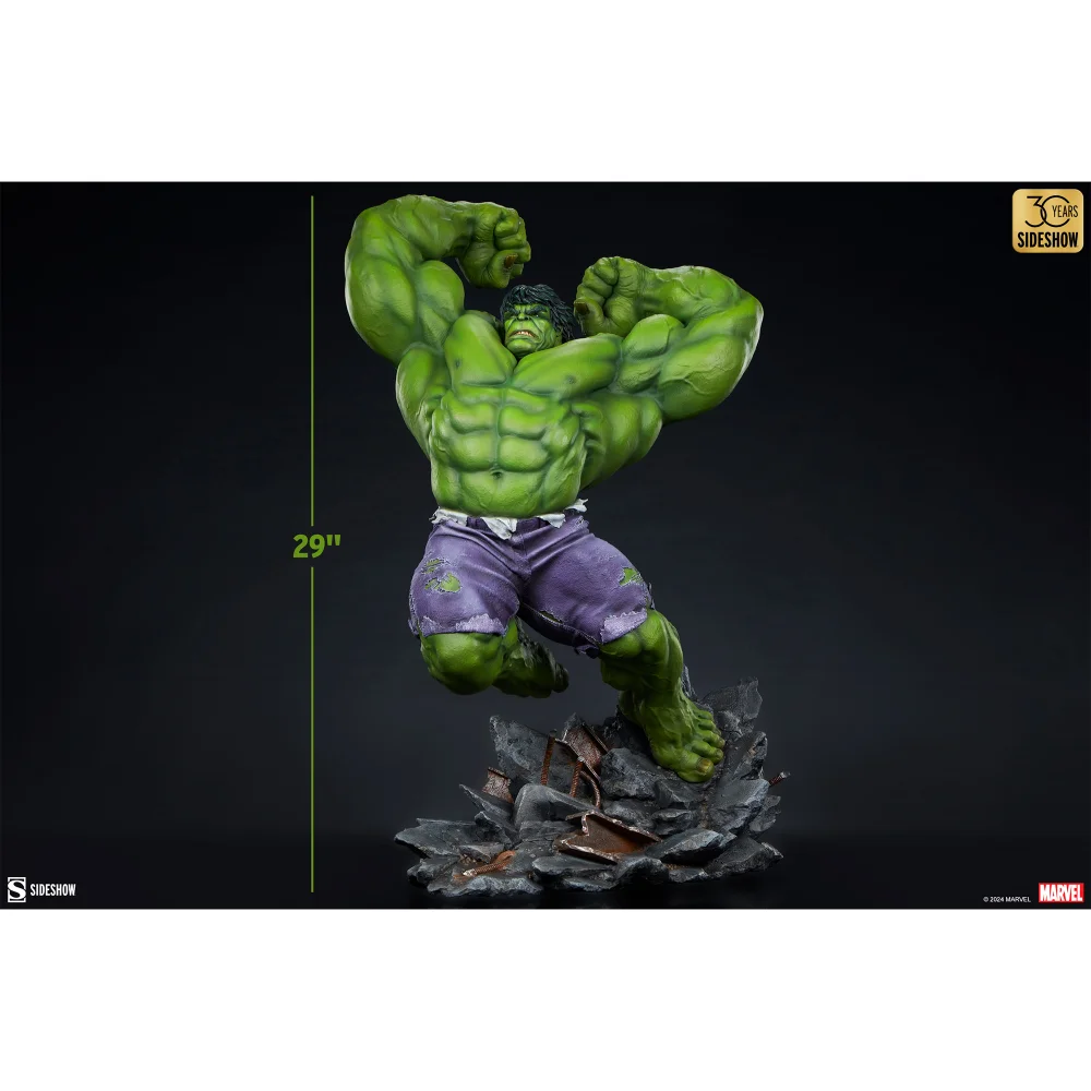 Sideshow Marvel Hulk Classic Premium Format Collectible Figure (29") Afbeelding 1