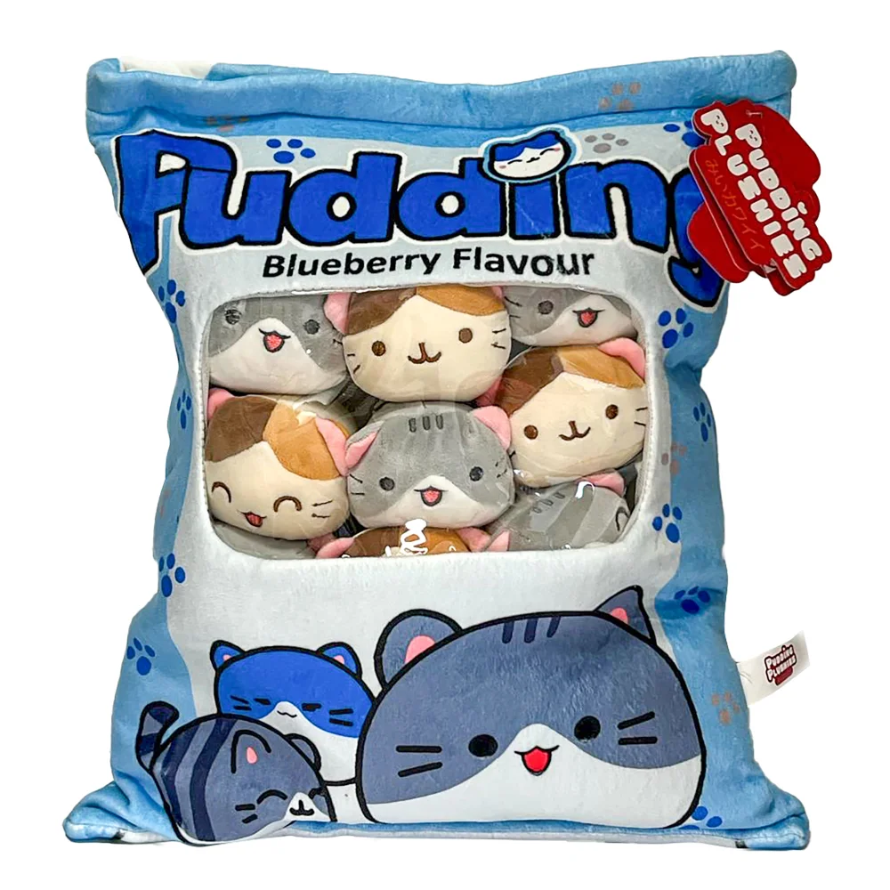 My Kawaii Cat Pillow Pudding Plush Toy Afbeelding 1
