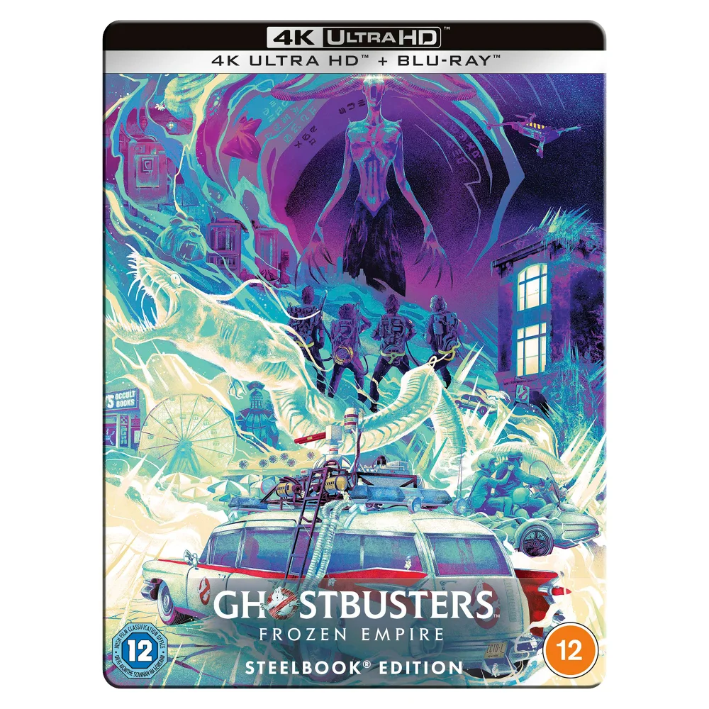 GHOSTBUSTERS: FROZEN EMPIRE 4K ULTRA HD STEELBOOK (INCLUDES BLU-RAY) Afbeelding 1