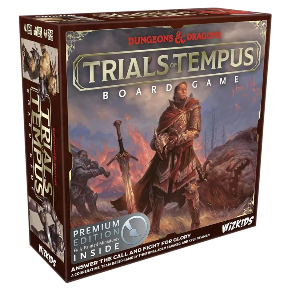 Dungeons & Dragons: Trials of Tempus Board Game - Premium Edition Afbeelding 1